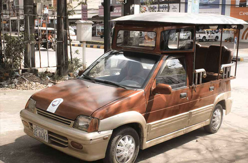 tuktuk auto Sihanoukville City