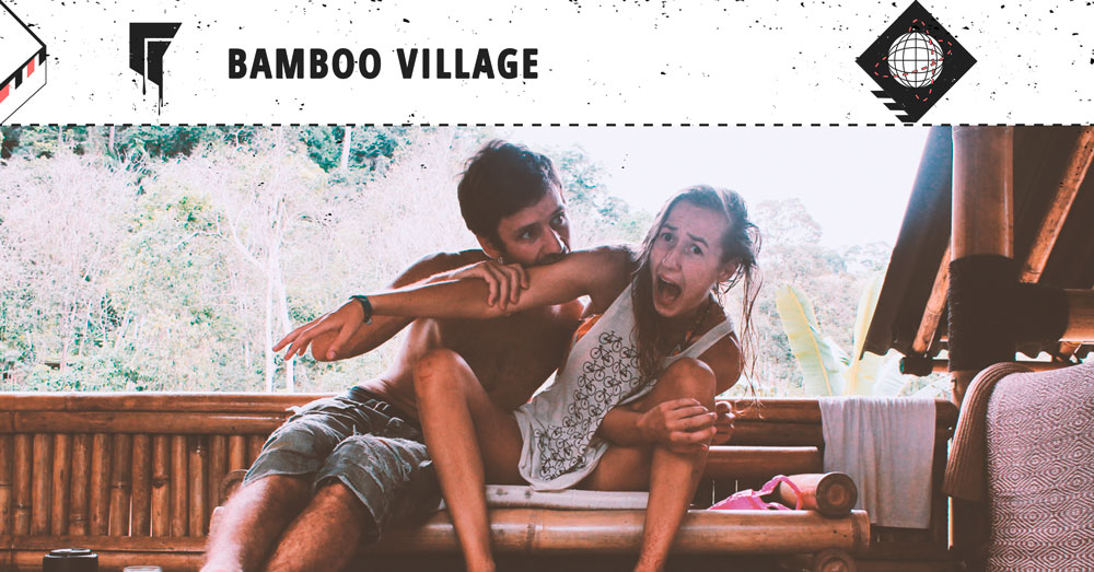 Malaysia, Bamboo Village und der Jungle Man