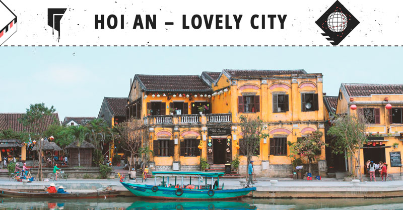 Hoi An City – Shopping, Beach und große Herzen
