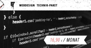 webdesign technik paket