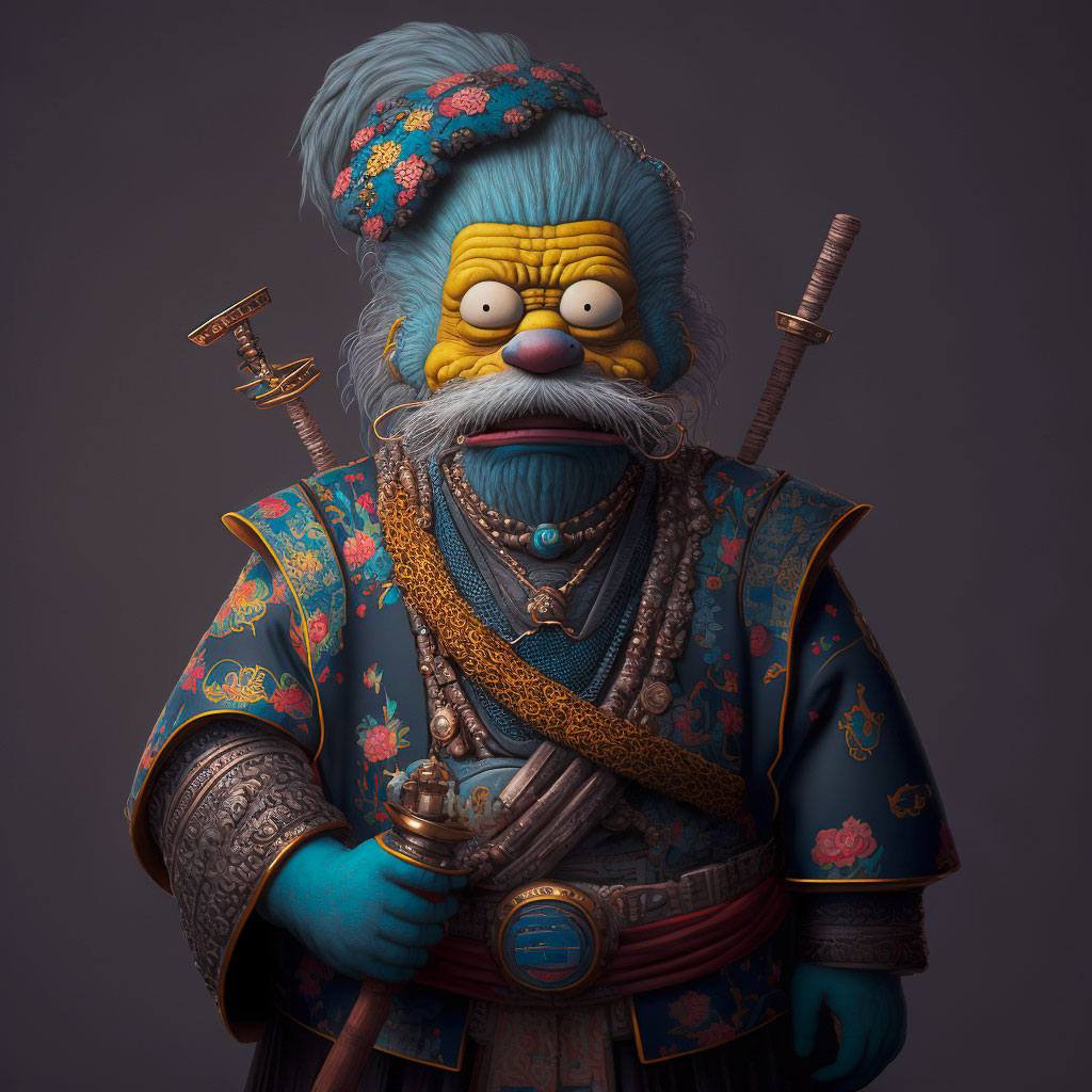 Simpsons Samurai Edition - Abraham 